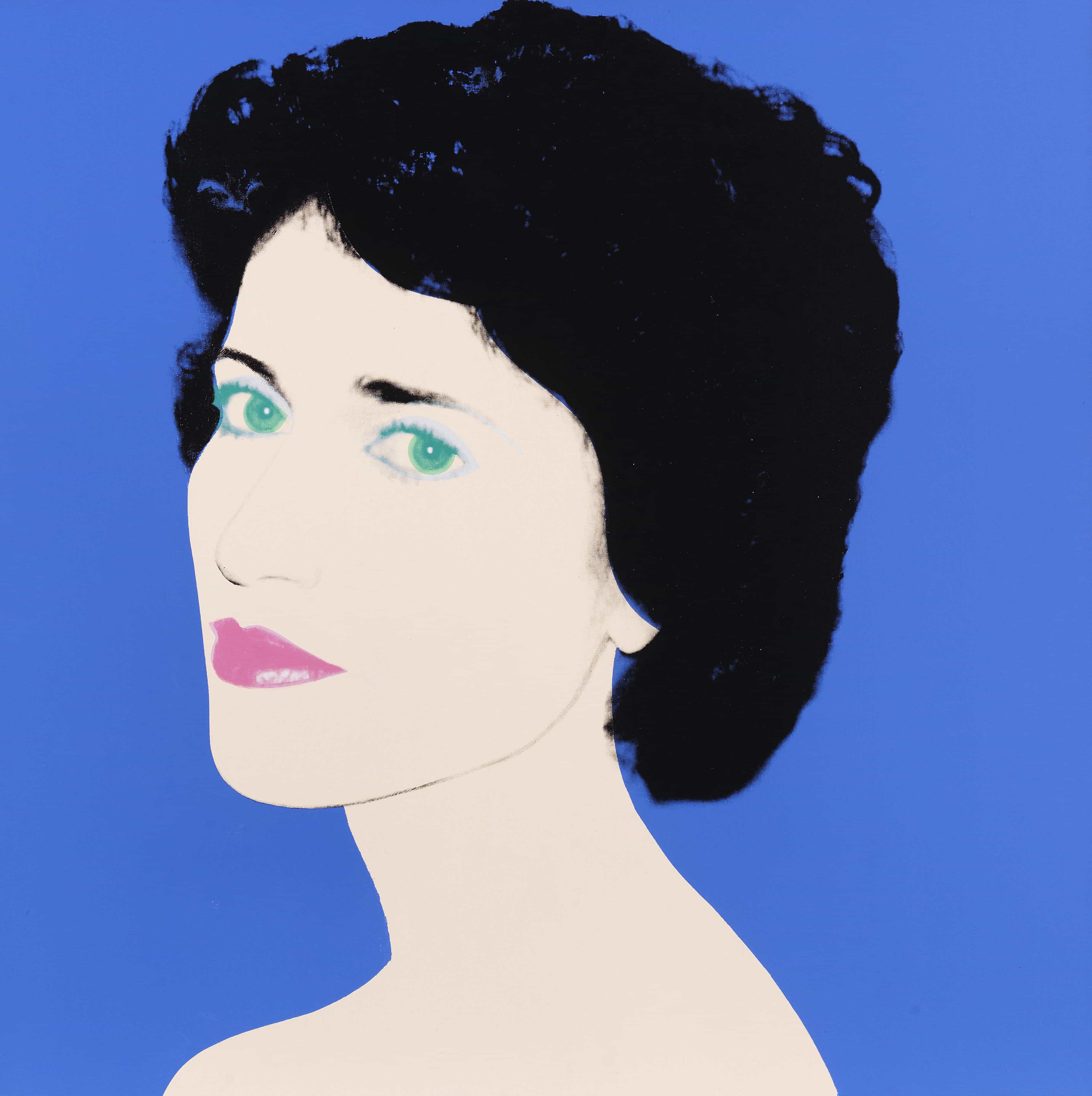 Andy Warhol, "Portrait of a Lady" (Enid Beal), 1985. Schätzung: € 400.000 Ergebnis: € 1.125.000